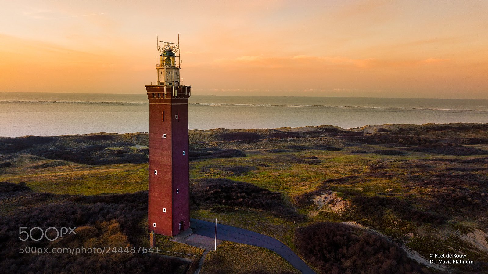 DJI FC220 sample photo. Lighthouse westhoofd photography