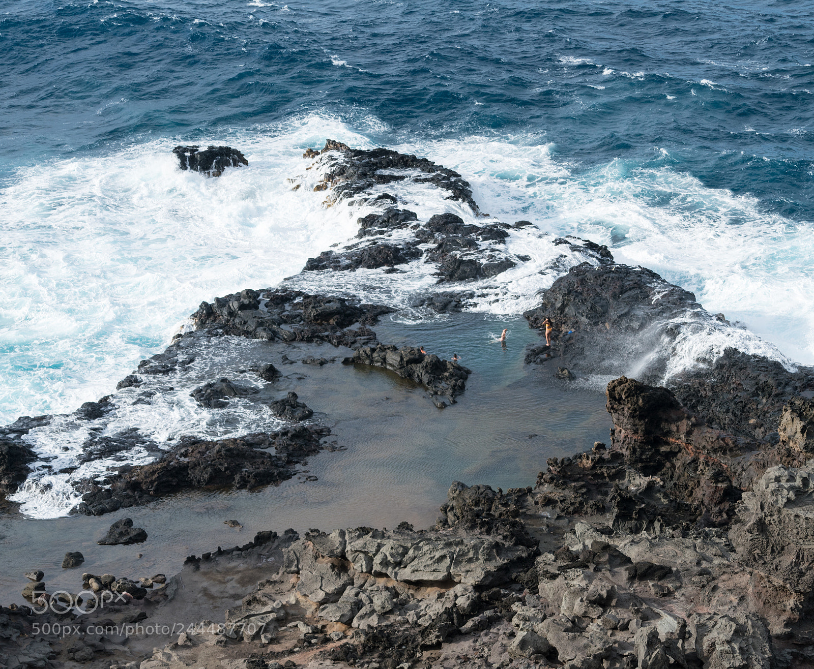 Sony a7R II sample photo. Olivine pools on north photography