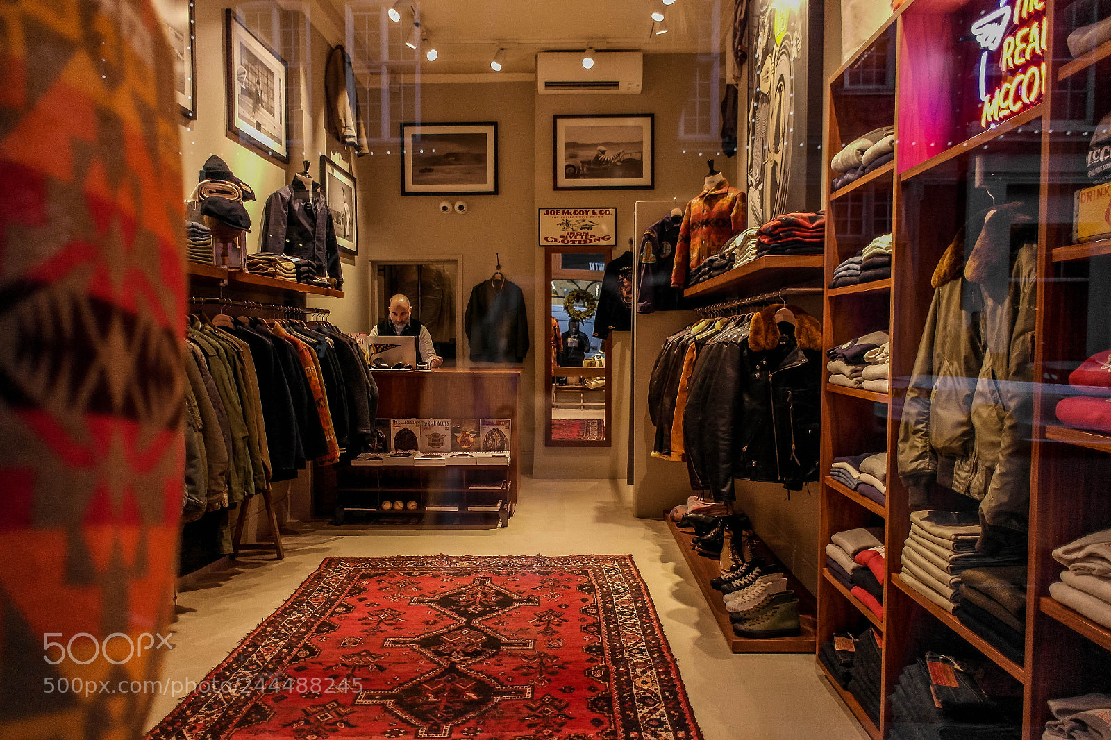 Samsung NX1000 sample photo. Neat little shop photography
