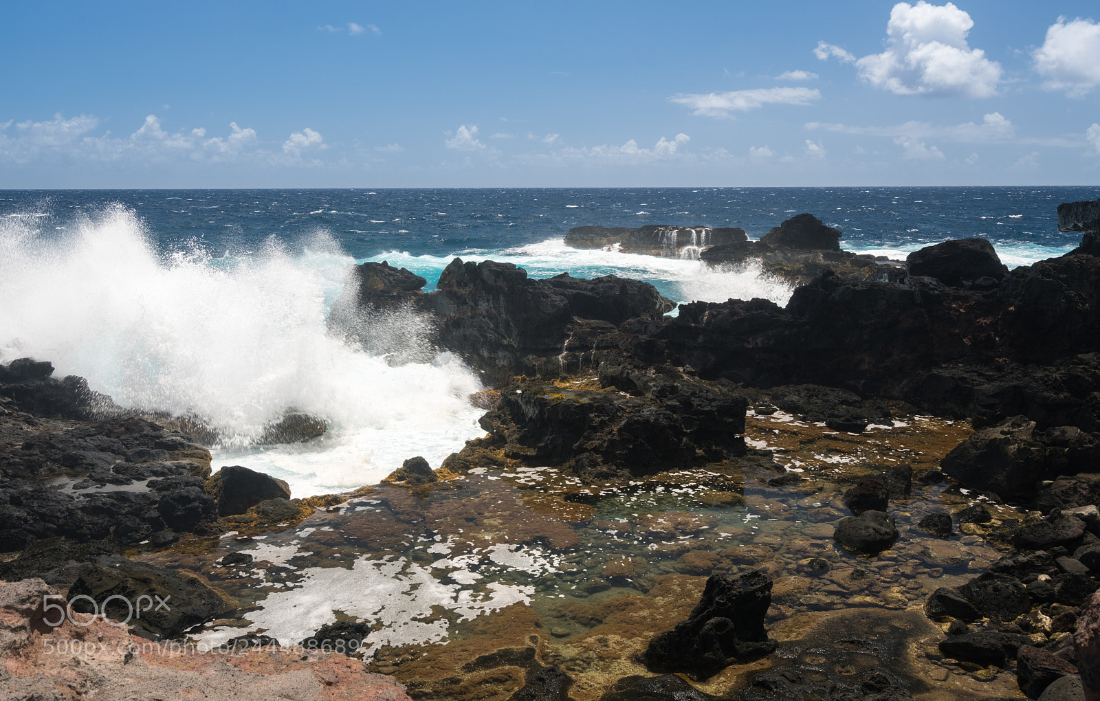 Sony a7R II sample photo. Olivine pools on north photography