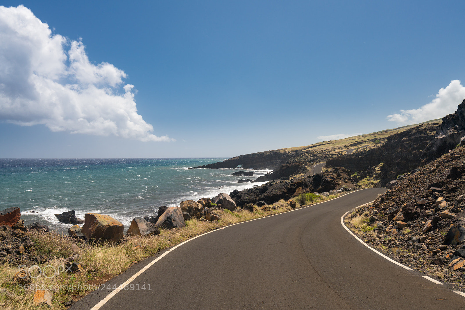 Sony a7R II sample photo. Road past hana around photography