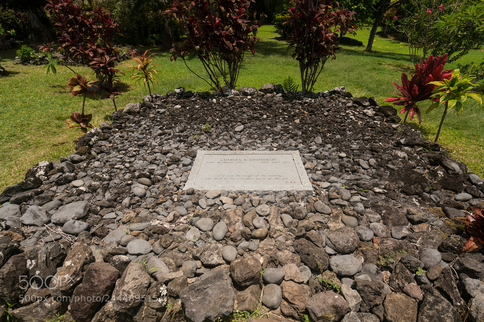 Sony a7R II sample photo. Grave of aviator charles photography