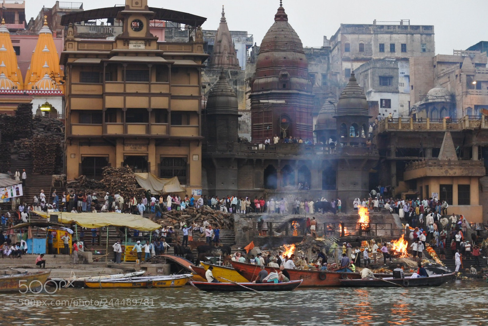 Nikon 1 J5 sample photo. Ghats of the ganges photography