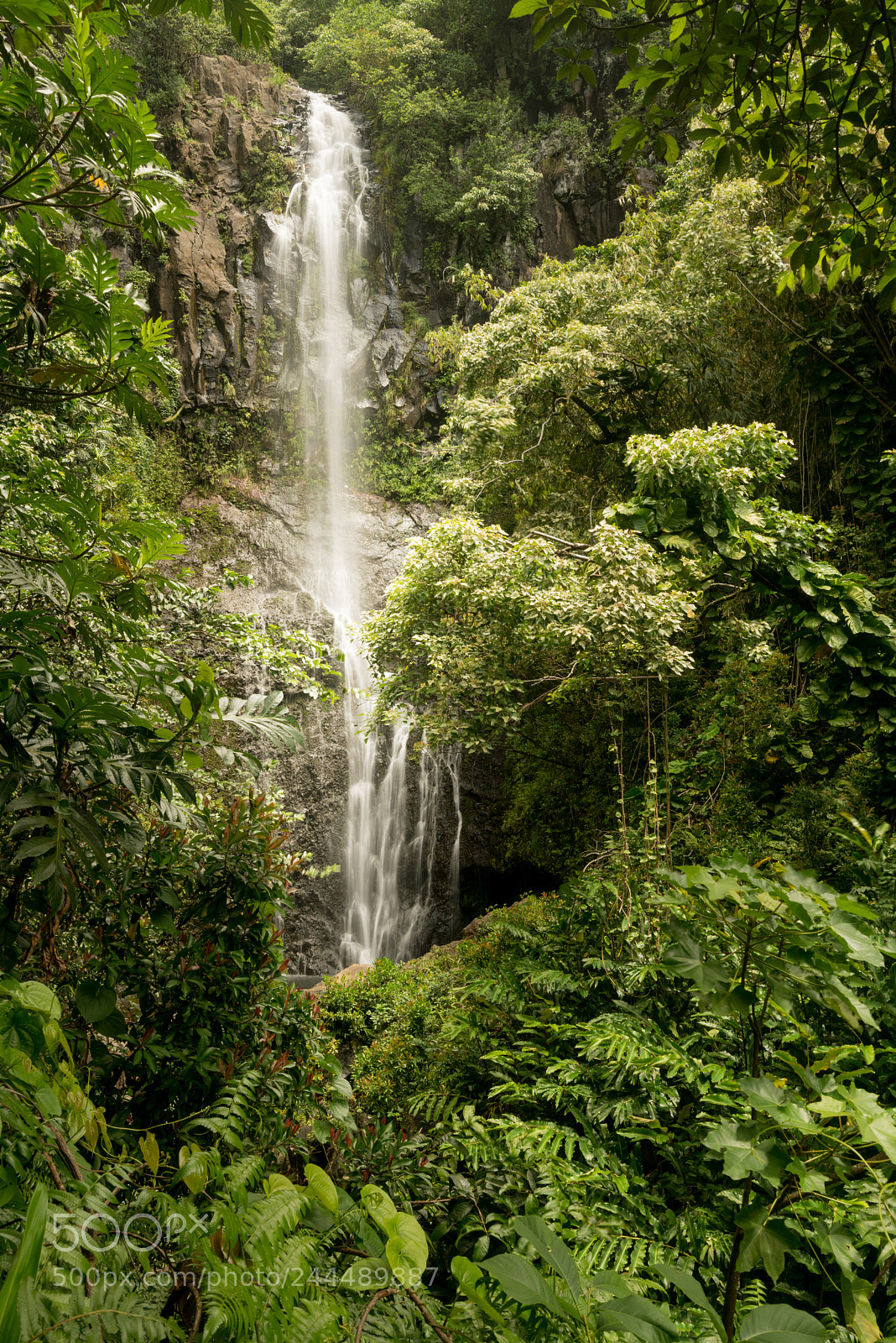 Sony a7R II sample photo. Wailua falls on the photography