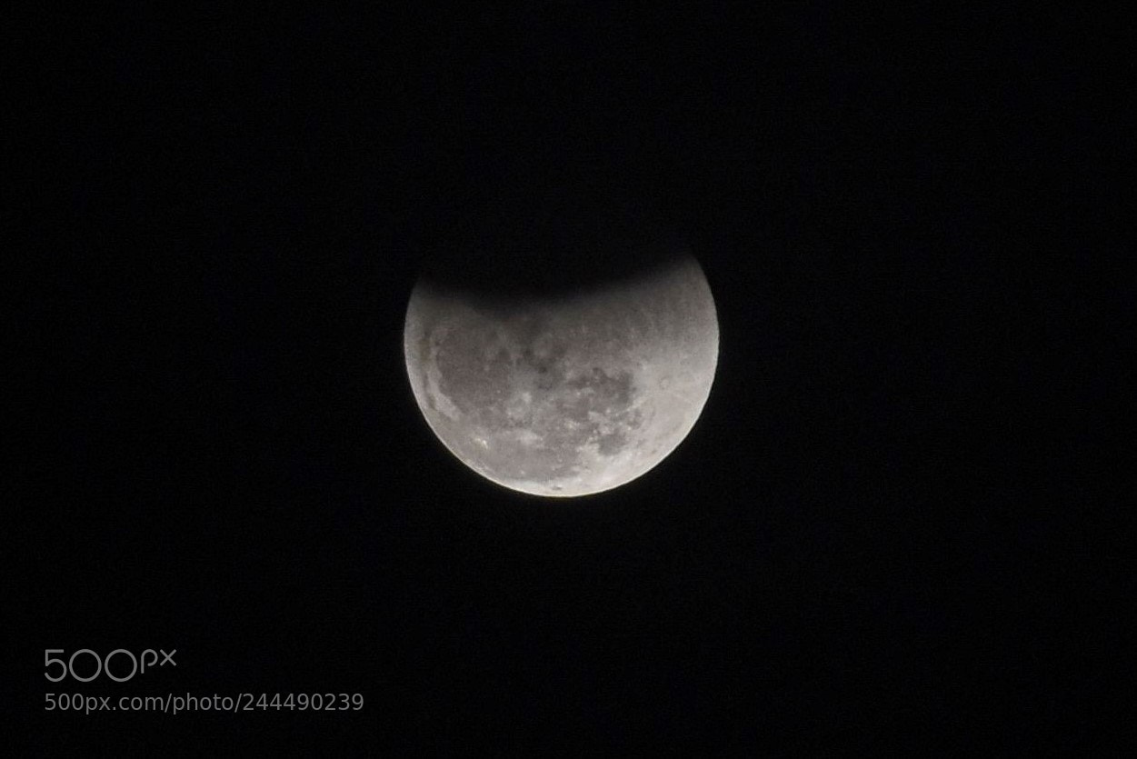 Nikon D7200 sample photo. Eclipse moon photography