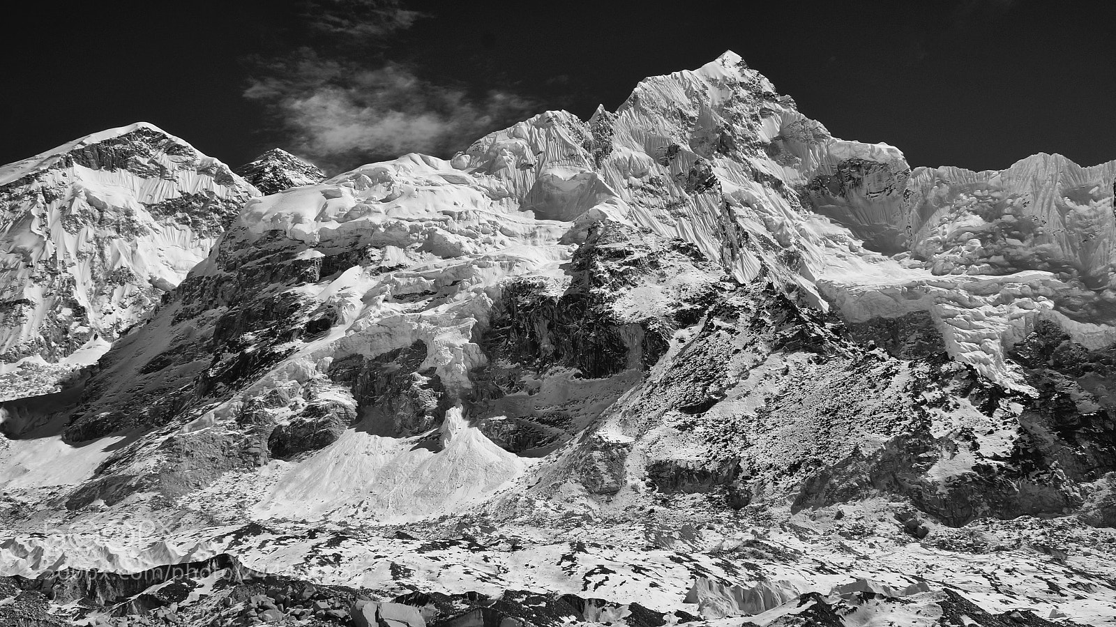 Sony Alpha NEX-5N sample photo. Nepal nuptse 7861m photography