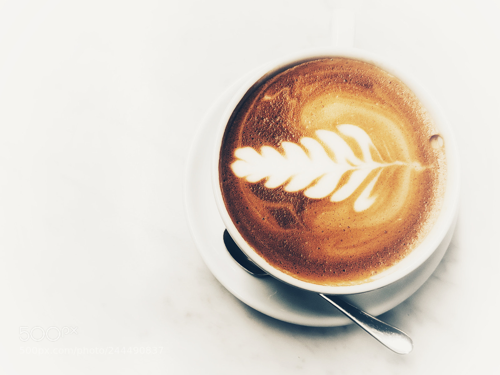 Google Pixel 2 sample photo. Cappuccino photography