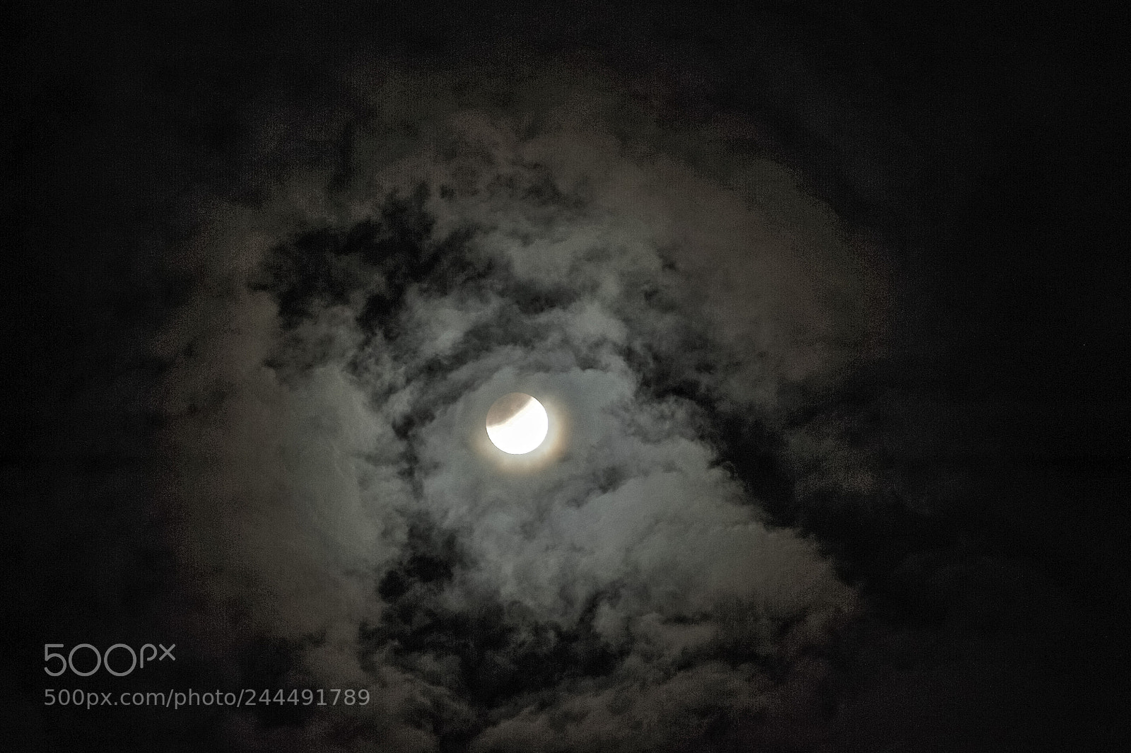 Nikon D700 sample photo. Moon photography