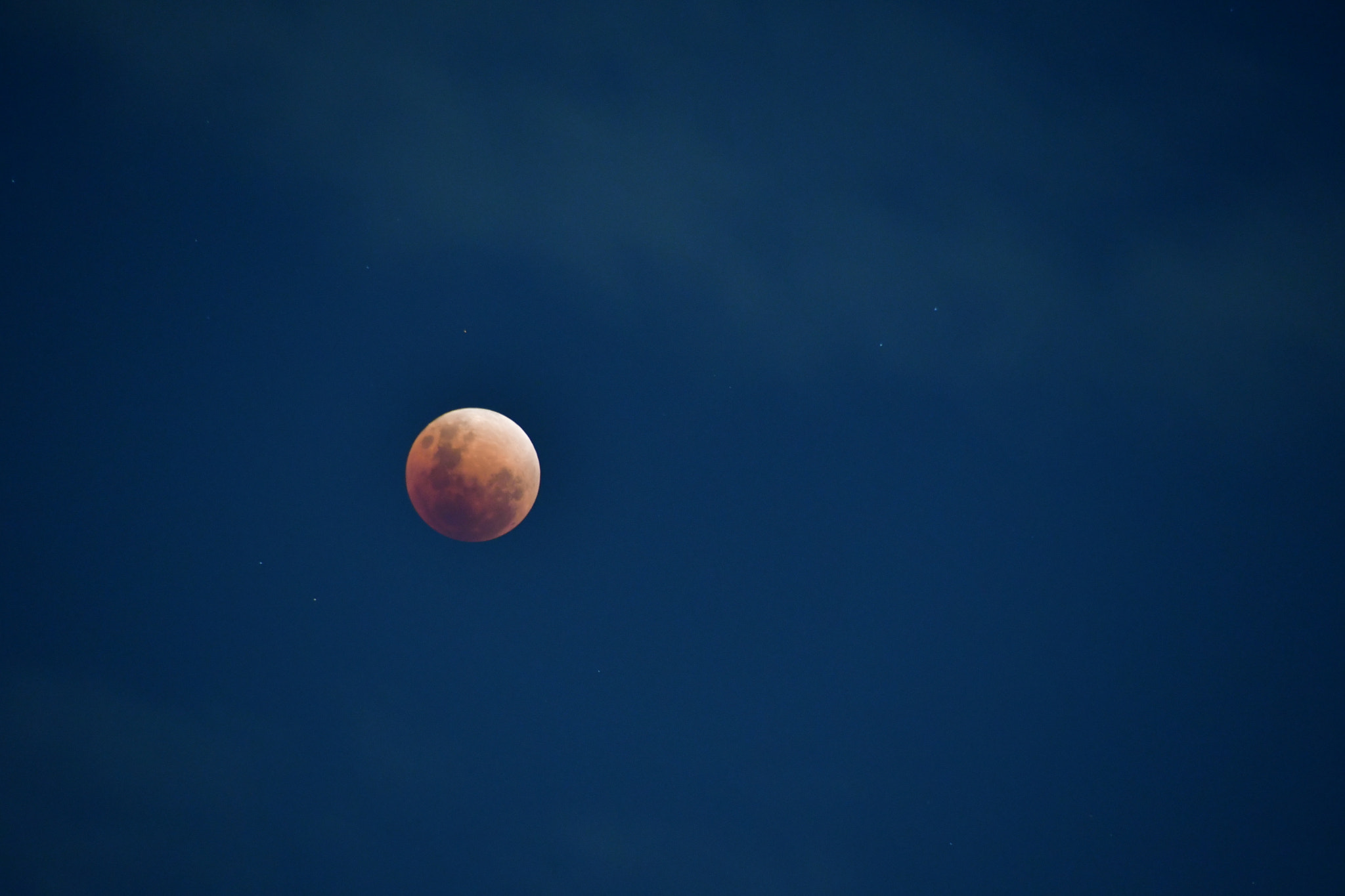 Tamron AF 18-250mm F3.5-6.3 Di II LD Aspherical (IF) Macro sample photo. Blood moon over jakarta sky photography