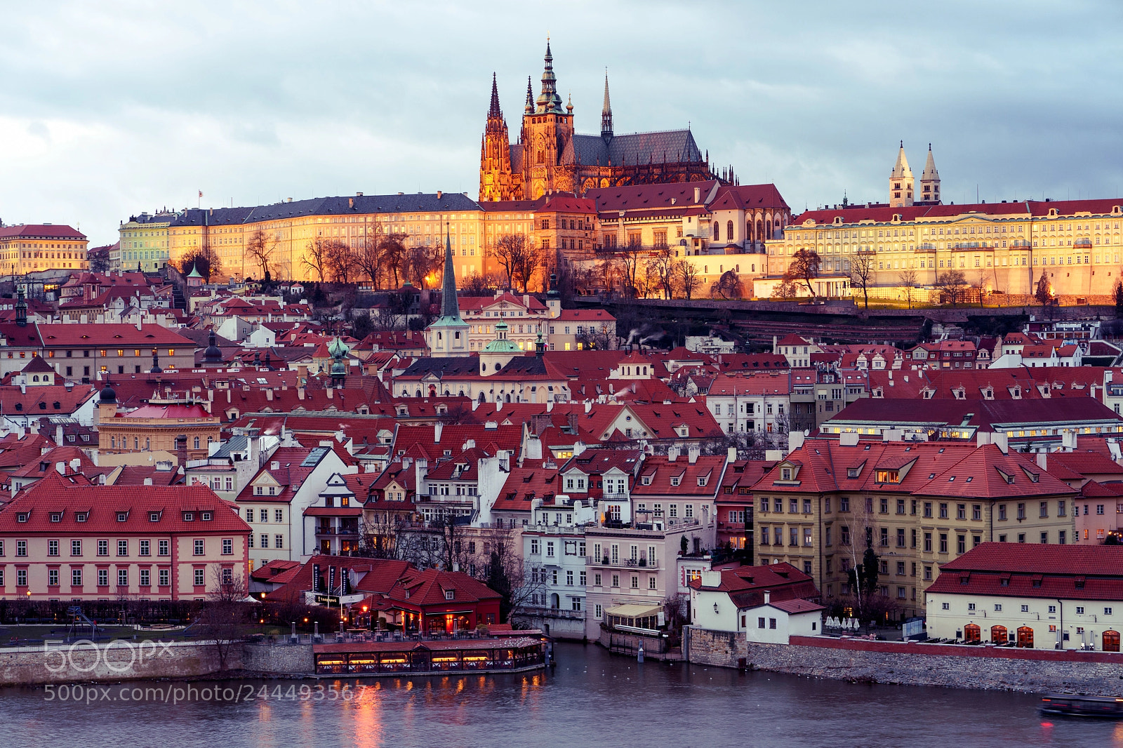 Sony a7 sample photo. Prague castle photography