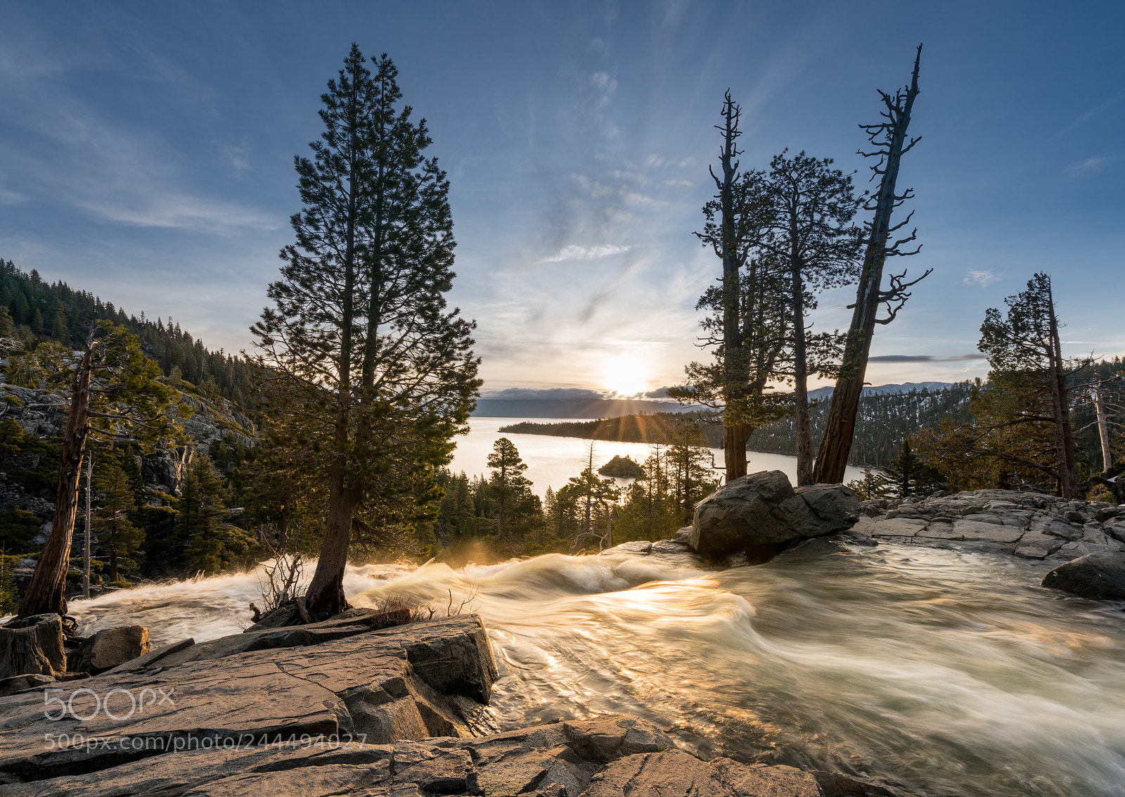 Sony a7R II sample photo. Emerald bay on lake photography