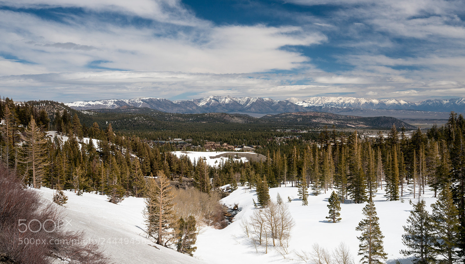 Sony a7R II sample photo. Panorama of sierra nevada photography