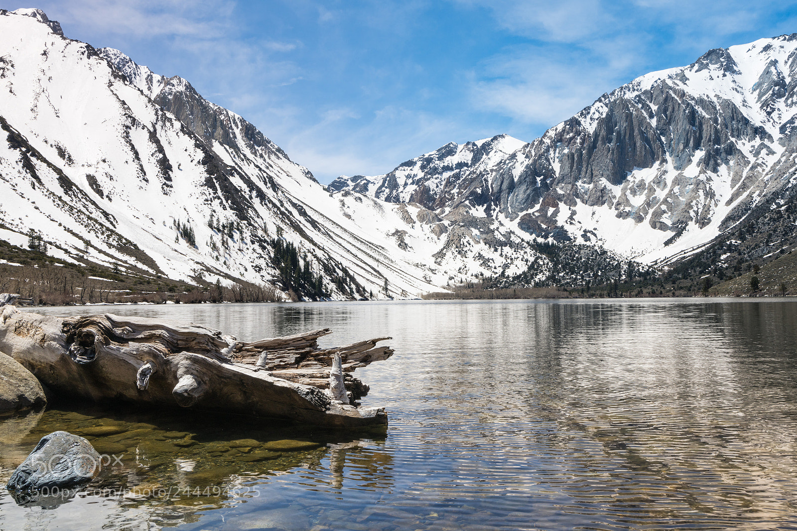 Sony a7R II sample photo. Reflections in convict lake photography