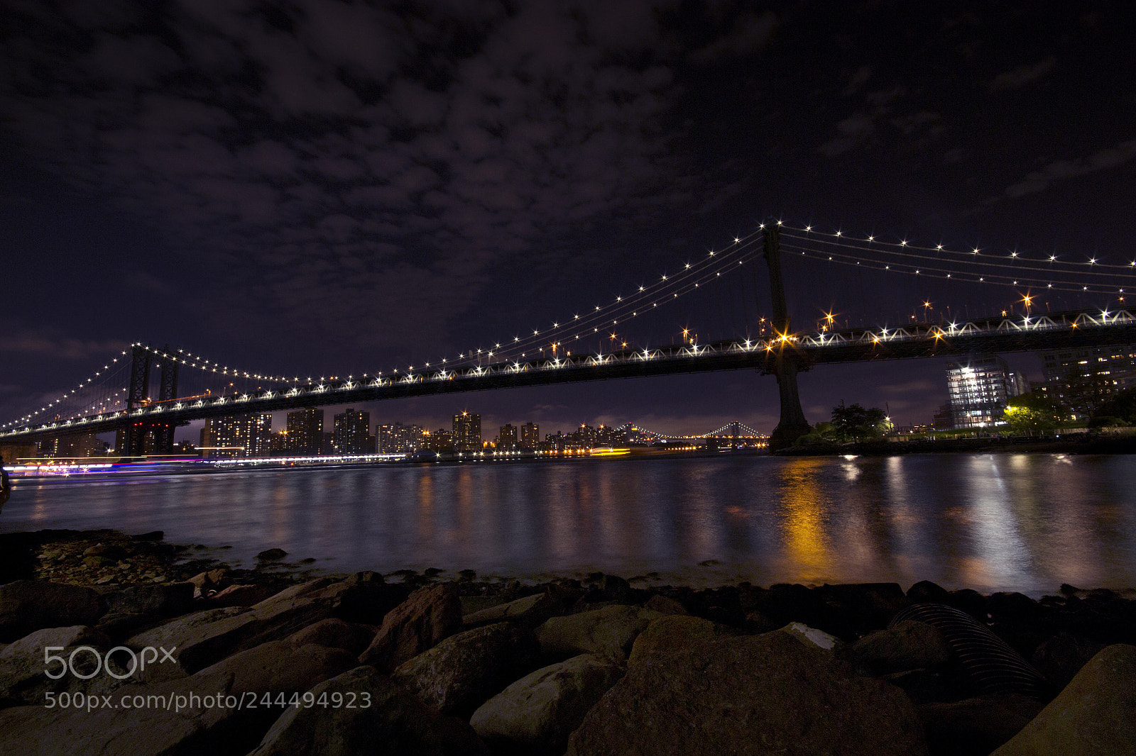 Nikon D3100 sample photo. Manhattan bridge - new photography