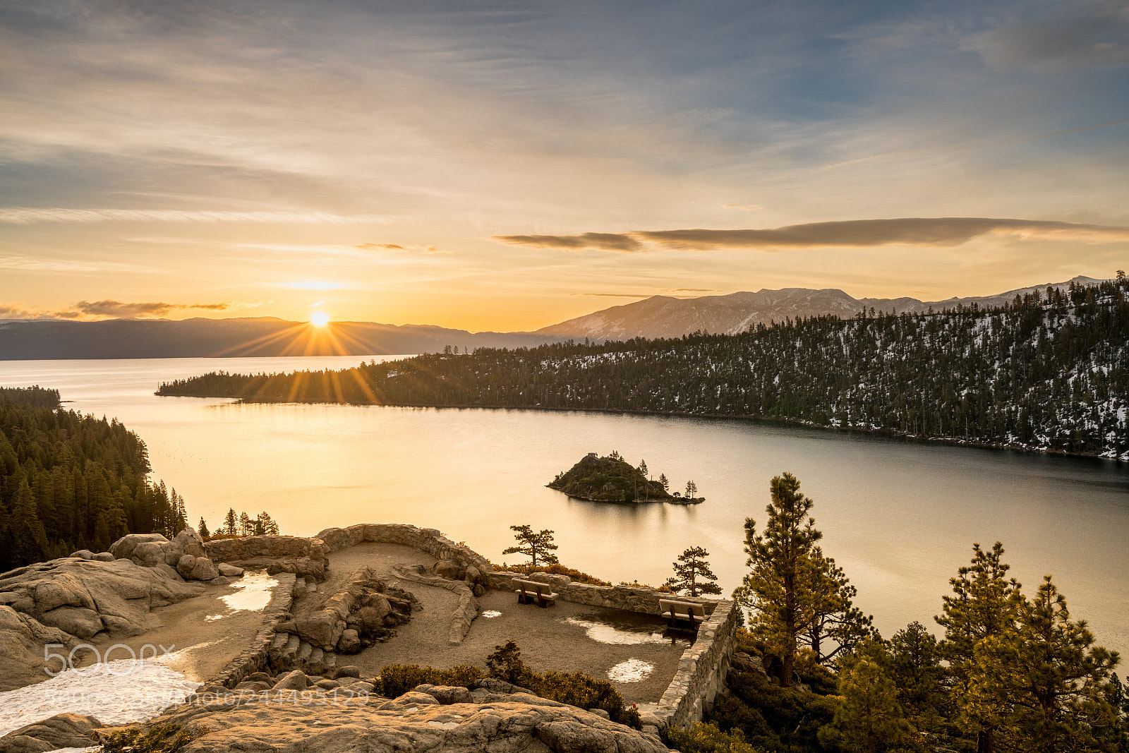 Sony a7R II sample photo. Emerald bay on lake photography