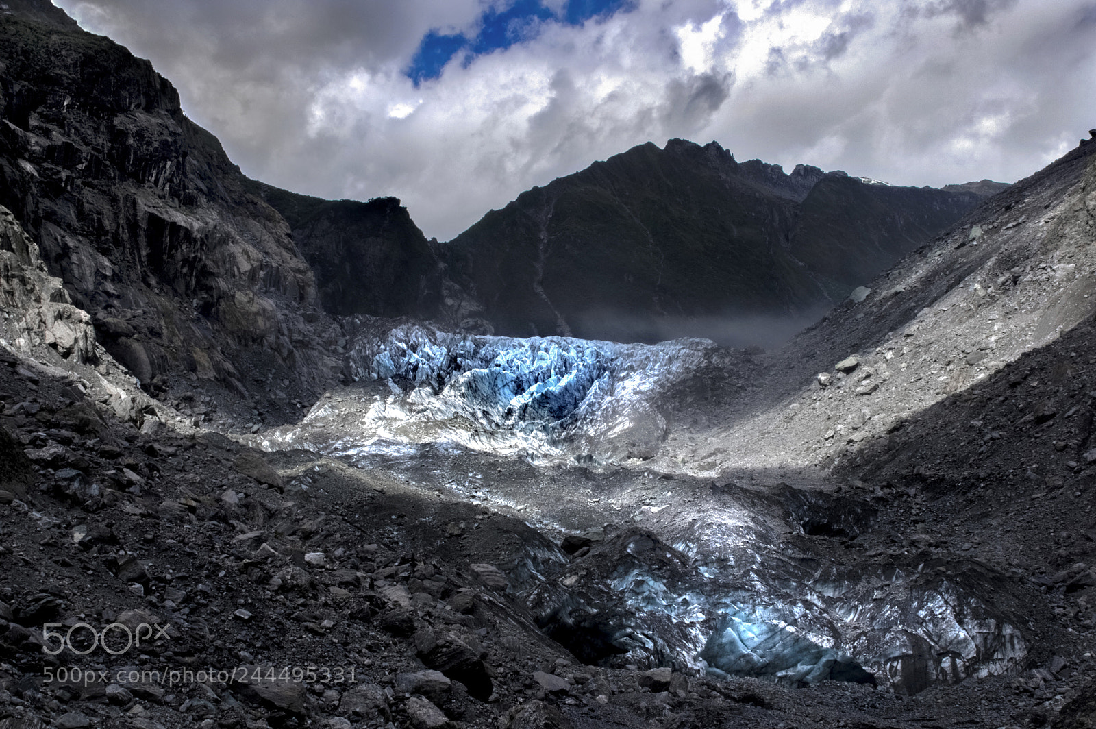Pentax K-3 II sample photo. Fox glacier photography