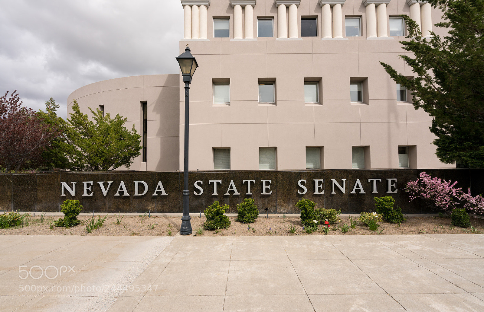Sony a7R II sample photo. Nevada state senate building photography