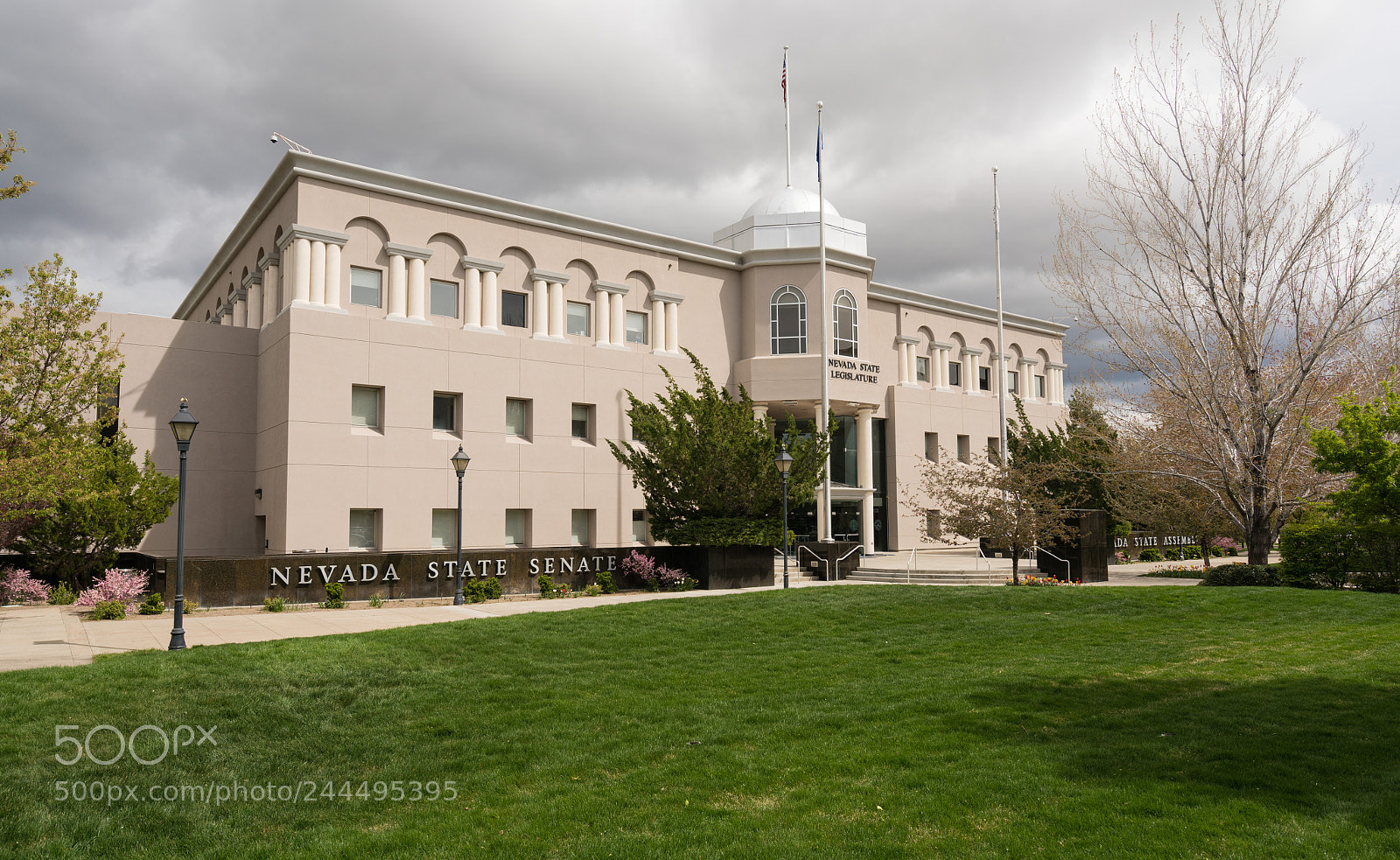 Sony a7R II sample photo. Nevada state legislature building photography