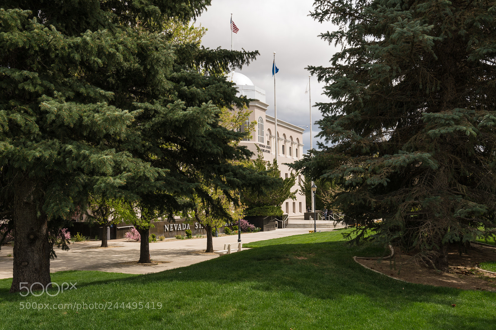 Sony a7R II sample photo. Nevada state legislature building photography