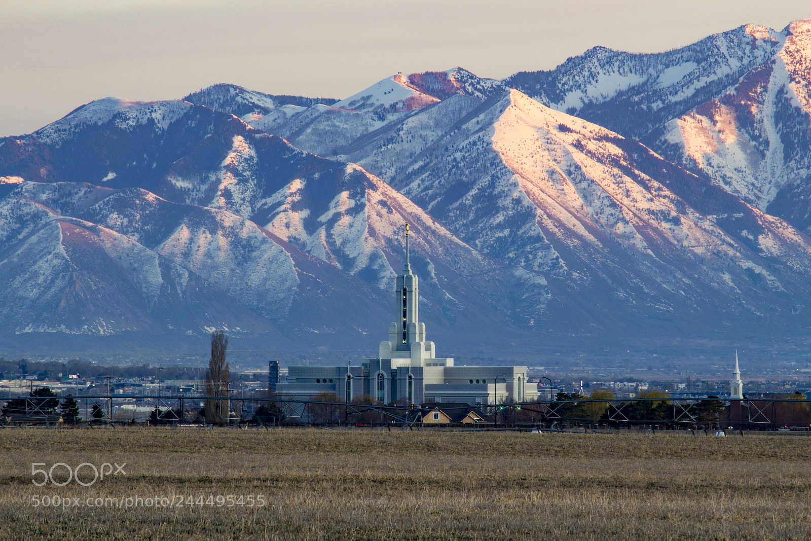 Canon EOS 100D (EOS Rebel SL1 / EOS Kiss X7) sample photo. Mount timpanogos temple at photography