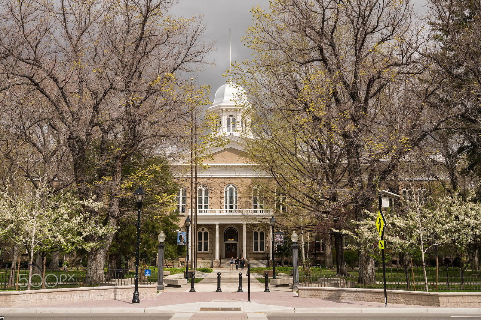 Sony a7R II sample photo. Nevada state capitol building photography