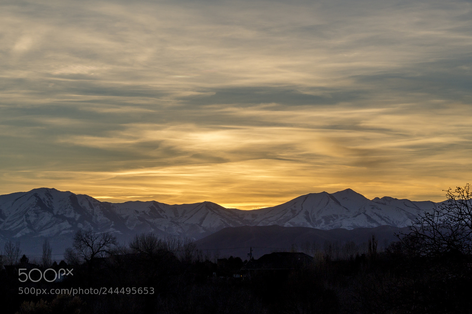 Canon EOS 100D (EOS Rebel SL1 / EOS Kiss X7) sample photo. Sunset at highland glen photography