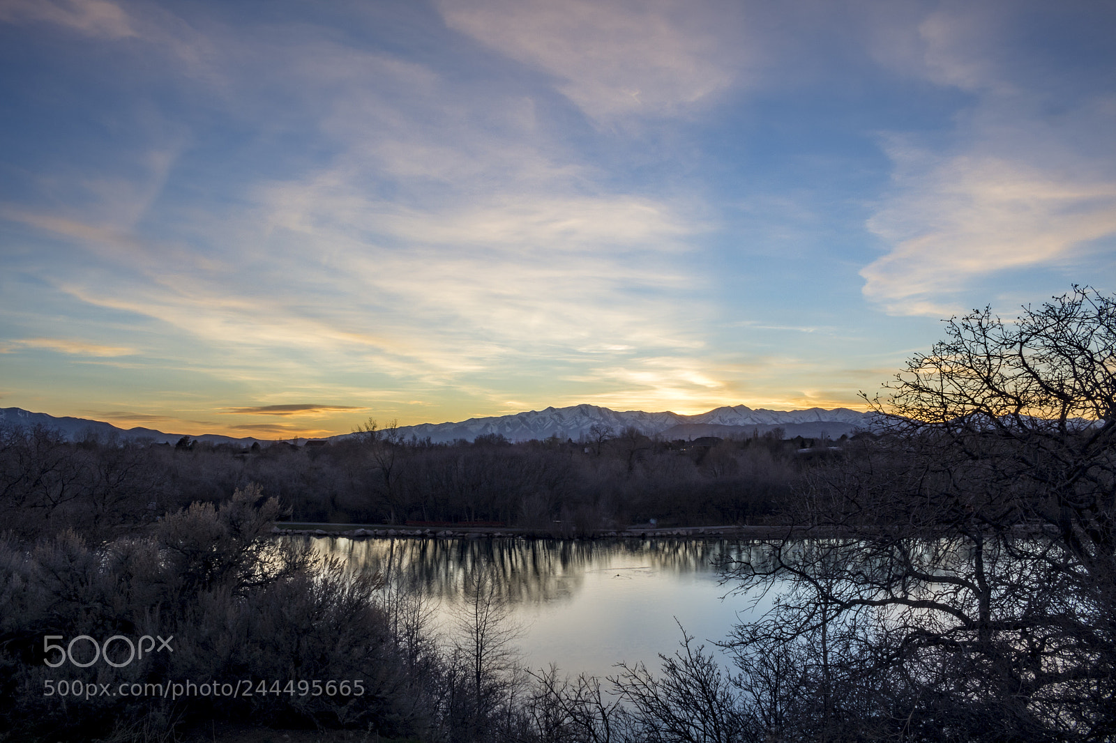 Canon EOS 100D (EOS Rebel SL1 / EOS Kiss X7) sample photo. Sunset at highland glen photography