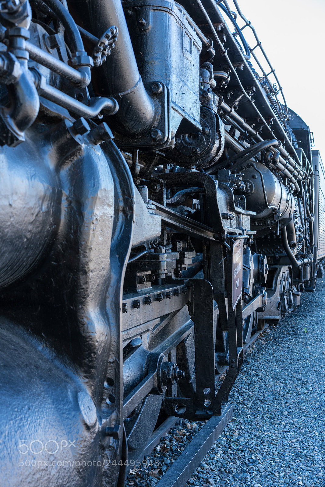 Sony a7R II sample photo. Santa fe locomotive 5021 photography