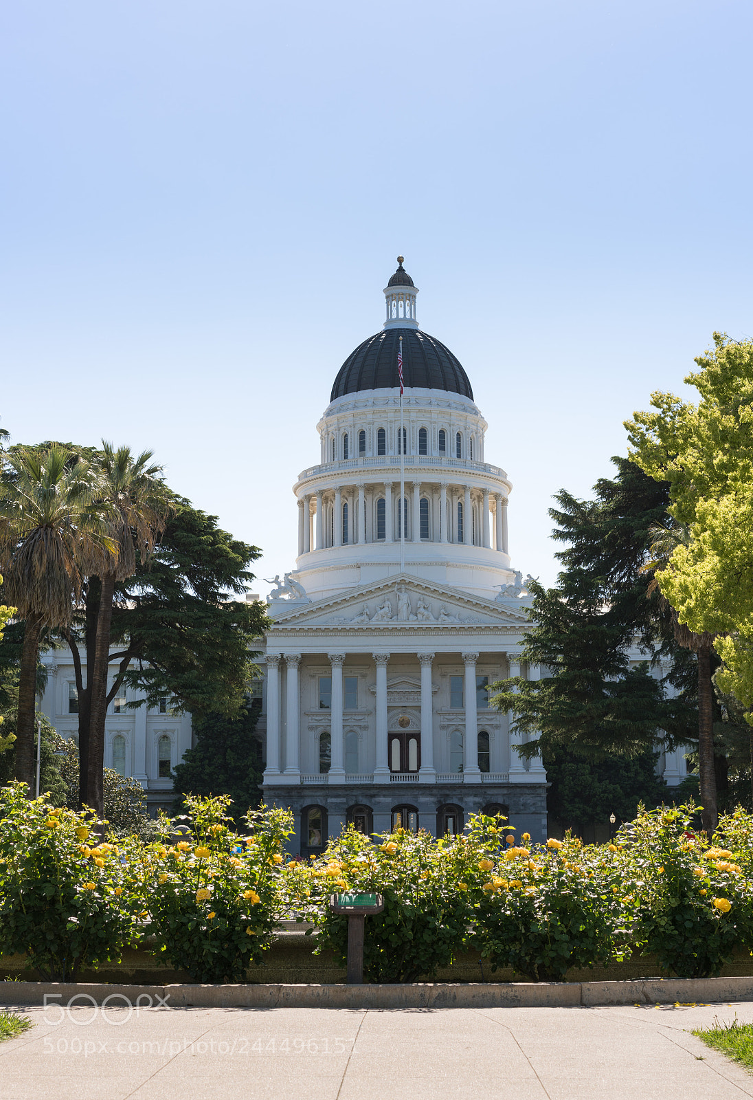 Sony a7R II sample photo. California state capitol building photography