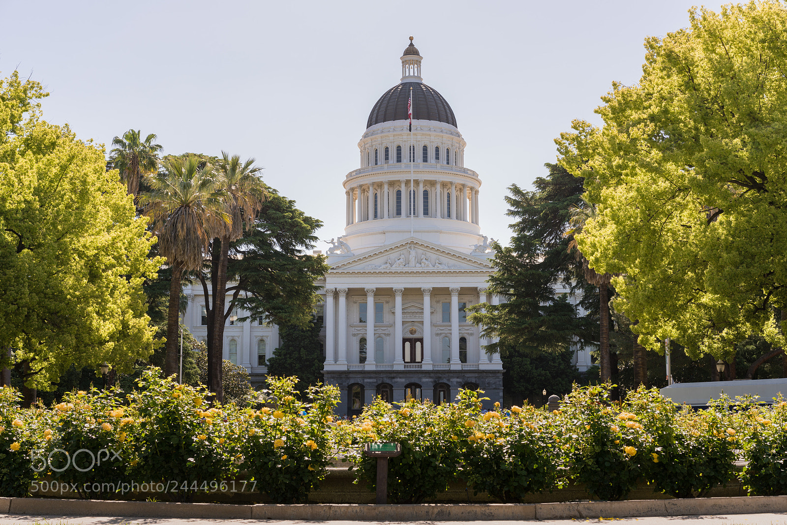 Sony a7R II sample photo. California state capitol building photography