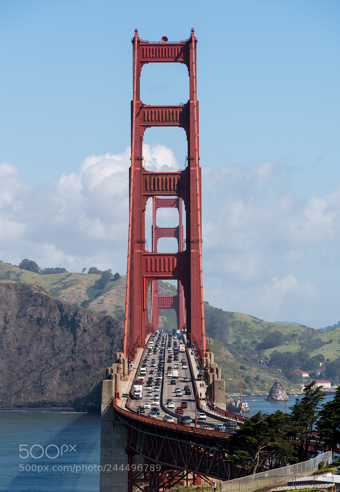 Sony a7R II sample photo. Marin headlands and golden photography