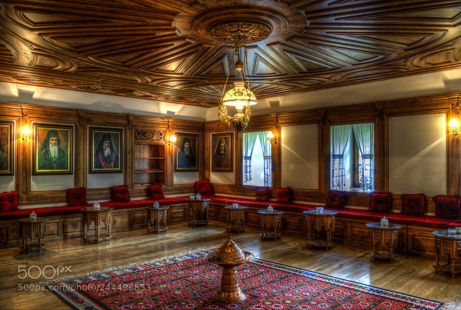 Nikon D5000 sample photo. In the monastery photography