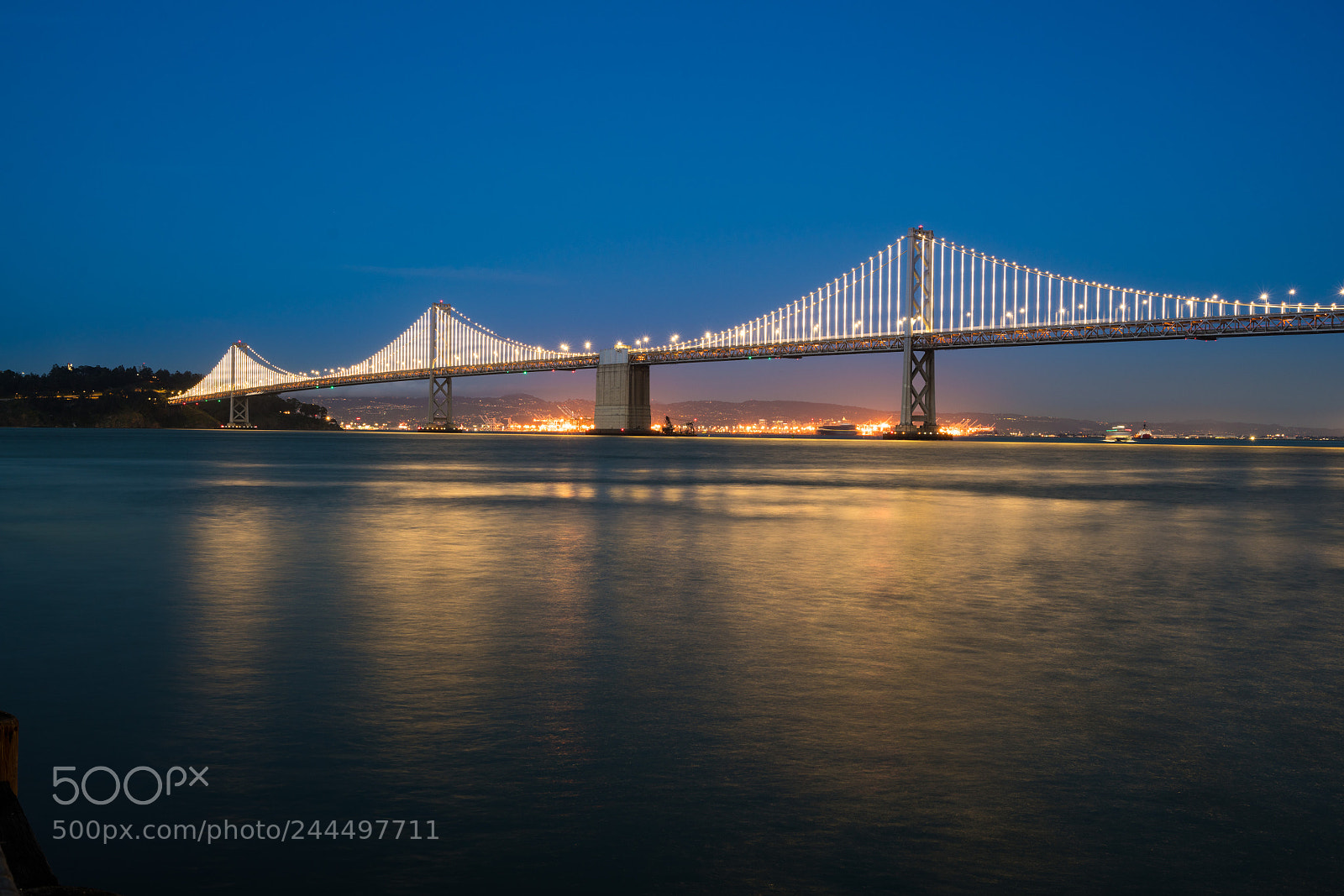 Sony a7R II sample photo. San francisco bay bridge photography