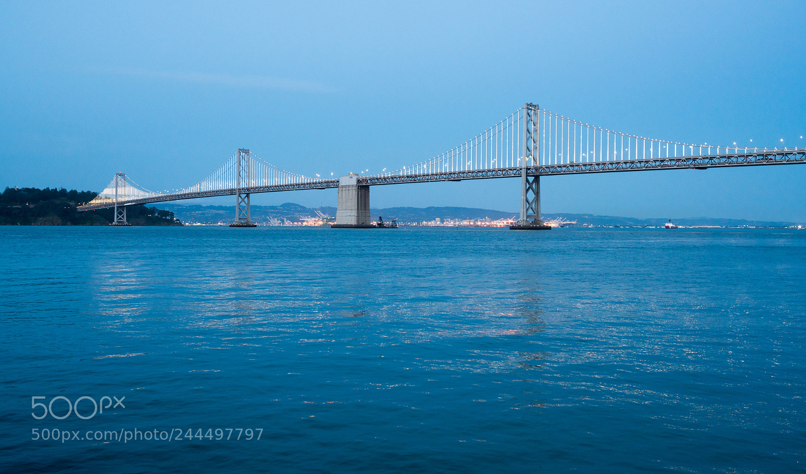 Sony a7R II sample photo. San francisco bay bridge photography