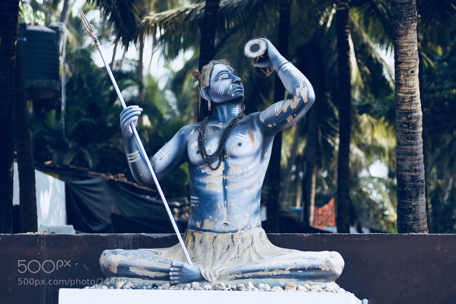 Nikon D7200 sample photo. Shiva statue on arjuna photography