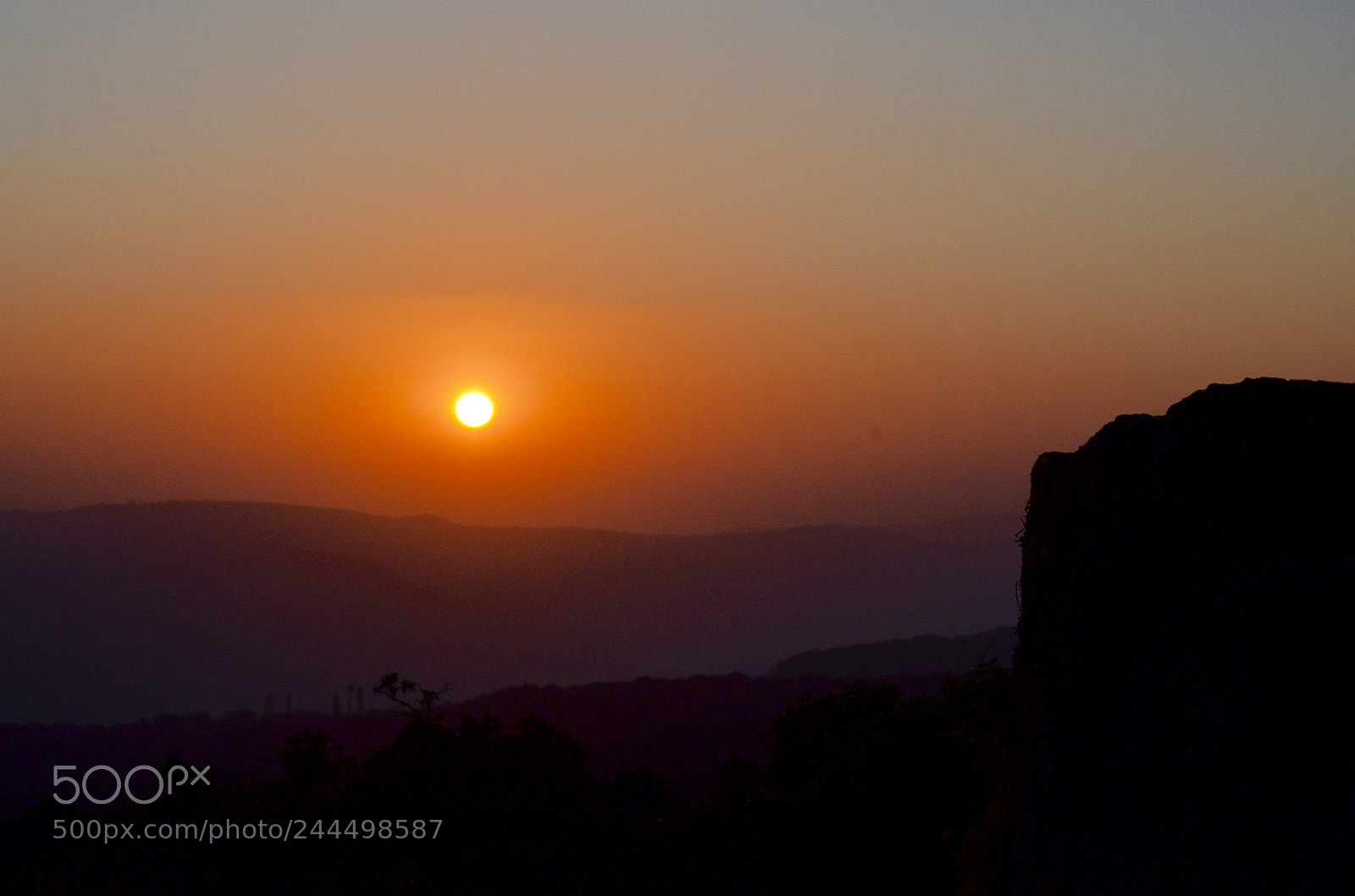 Nikon D5100 sample photo. Sunrise in mahabaleshwar, india photography