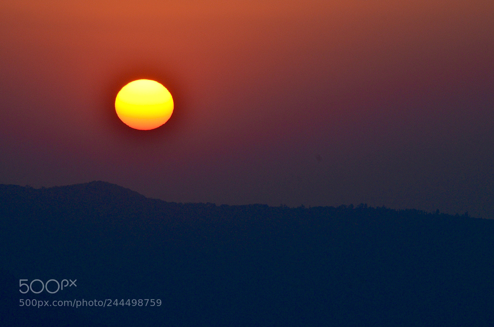 Nikon D5100 sample photo. Fire in the sky photography