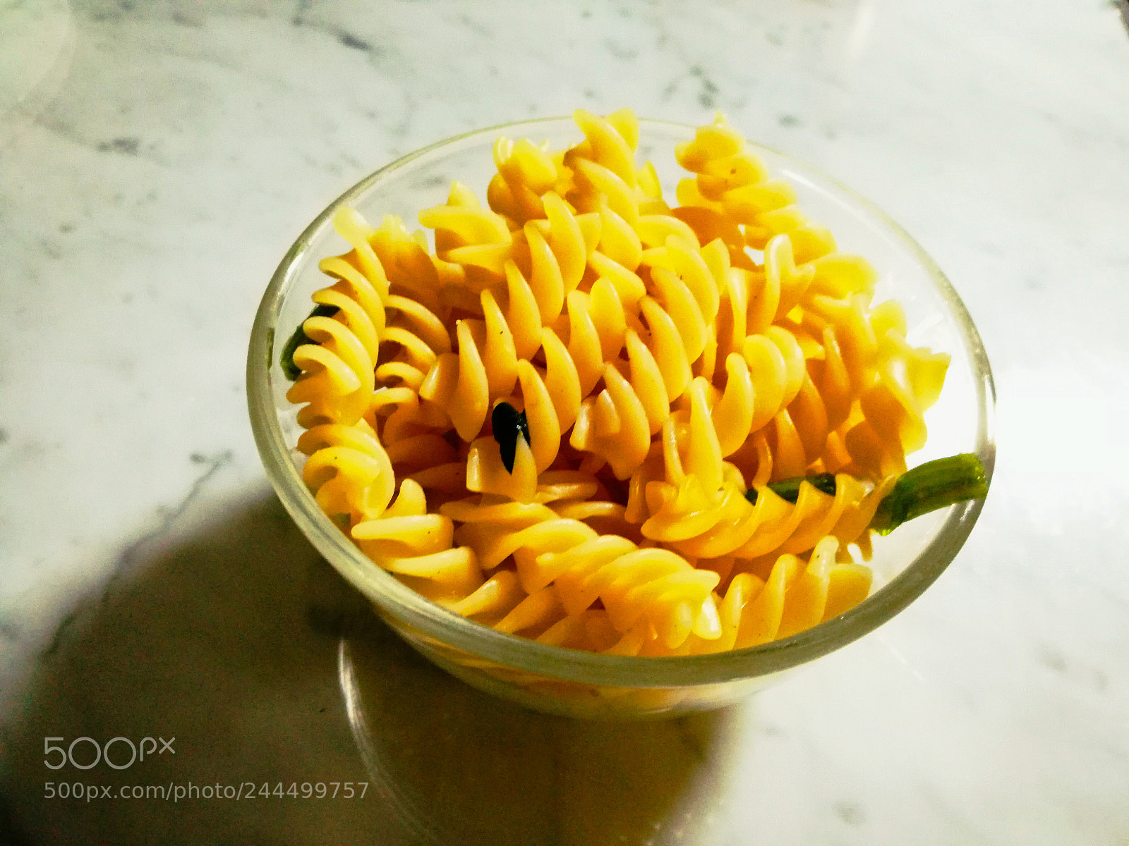 HUAWEI P9 LITE sample photo. Cooked yellow macaroni photography