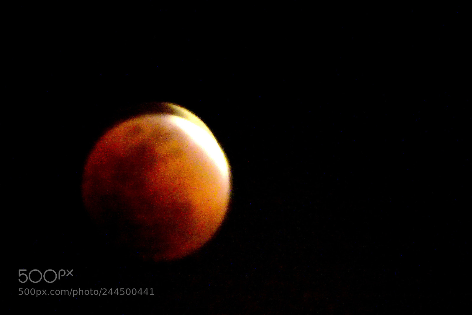 Sony Cyber-shot DSC-HX400V sample photo. Lunar anomaly detected photography
