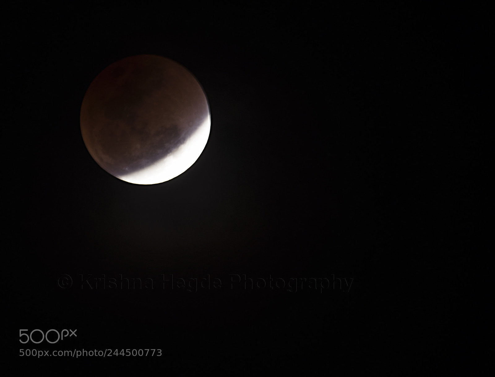Nikon D610 sample photo. Lunar eclipse photography