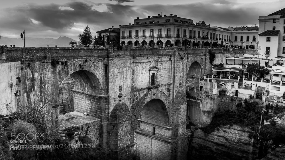 Nikon D5500 sample photo. Ronda andalucia spain photography