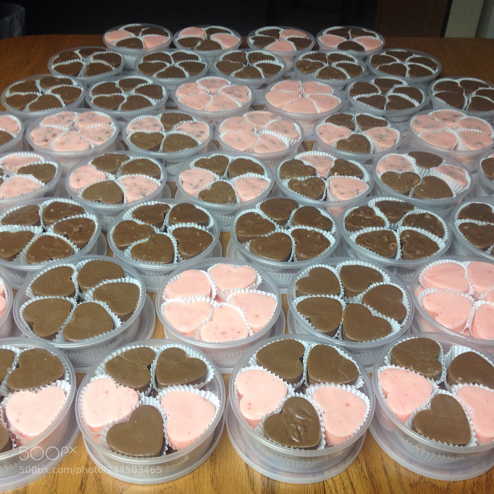 Apple iPhone 4S sample photo. Heart shaped fudge photography