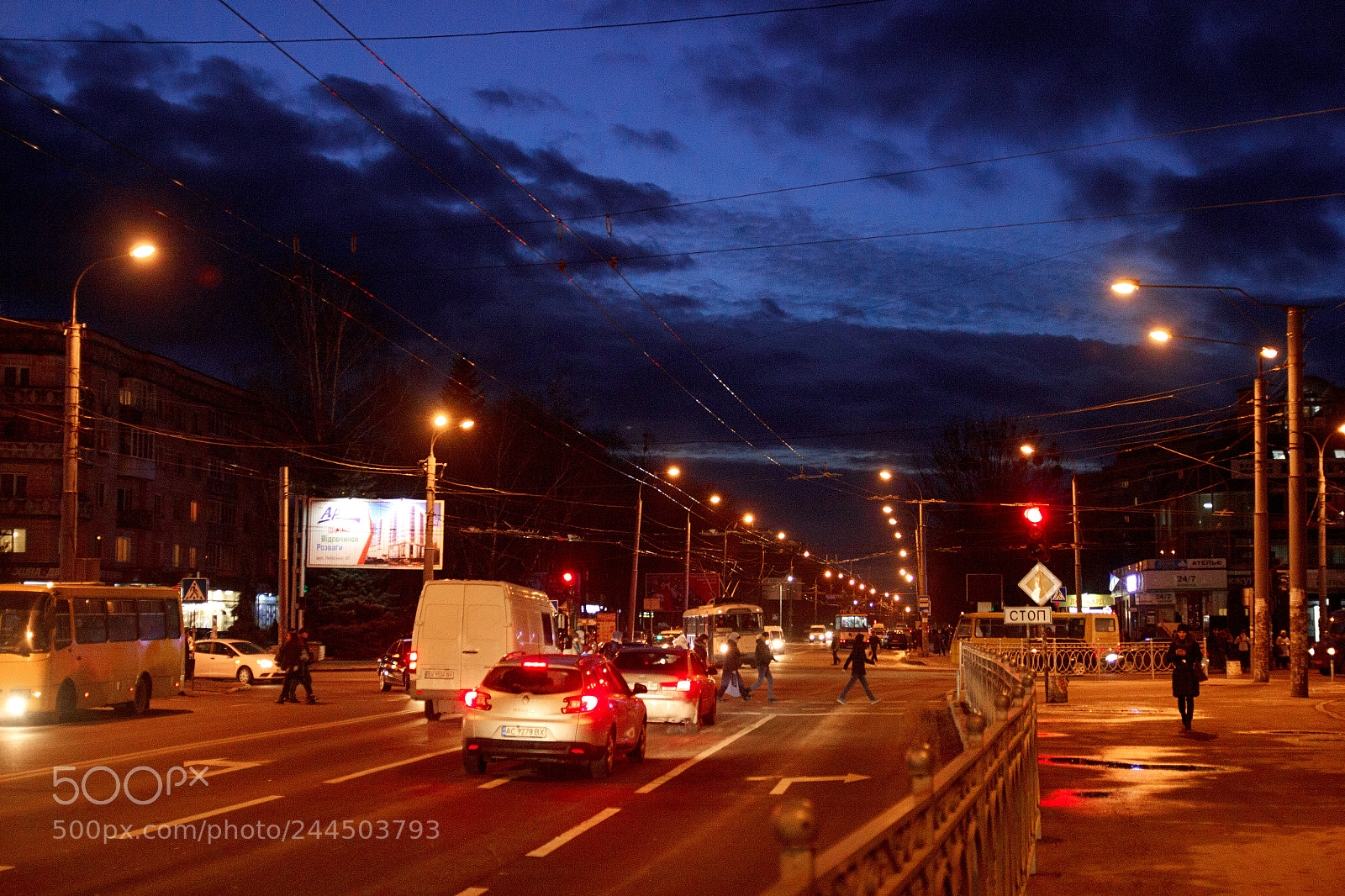 Canon EOS 60D sample photo. Night city photography