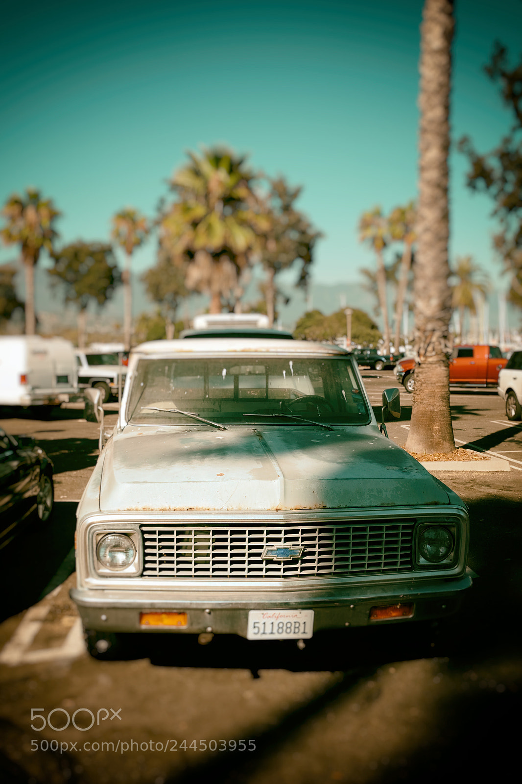 Fujifilm X100T sample photo. Santa barbara dirty chevy photography