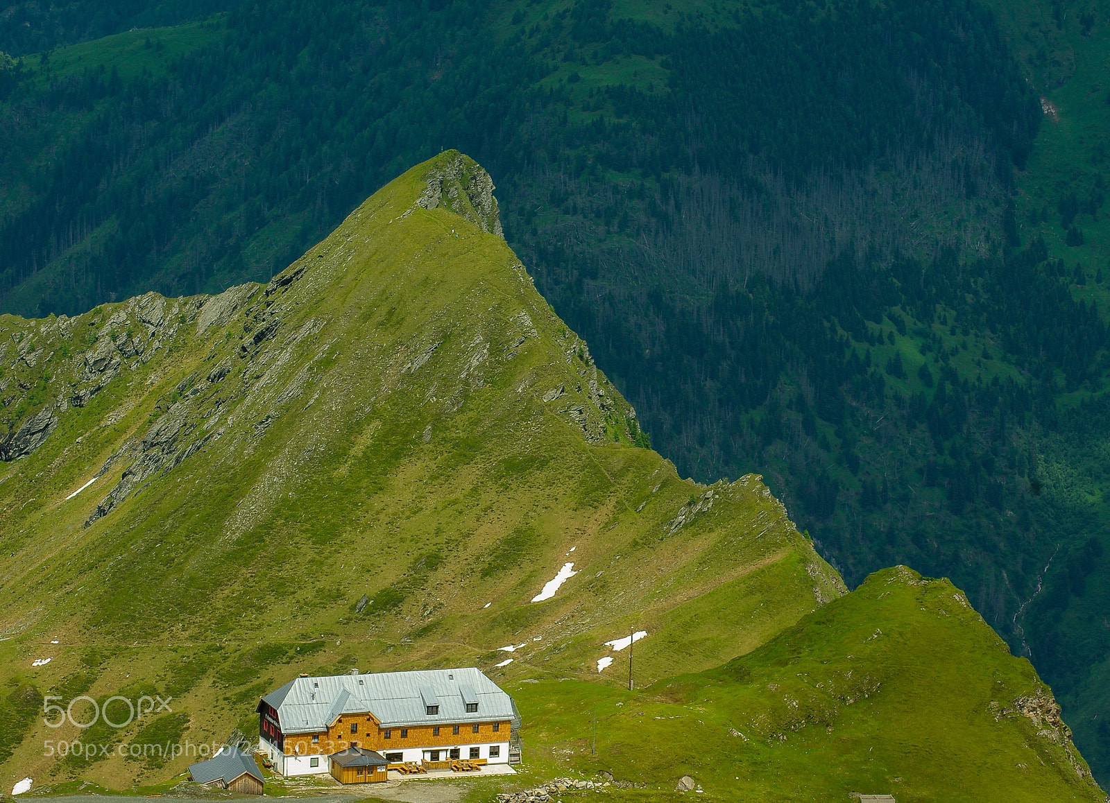 Pentax K200D sample photo. Krefelder hütte photography