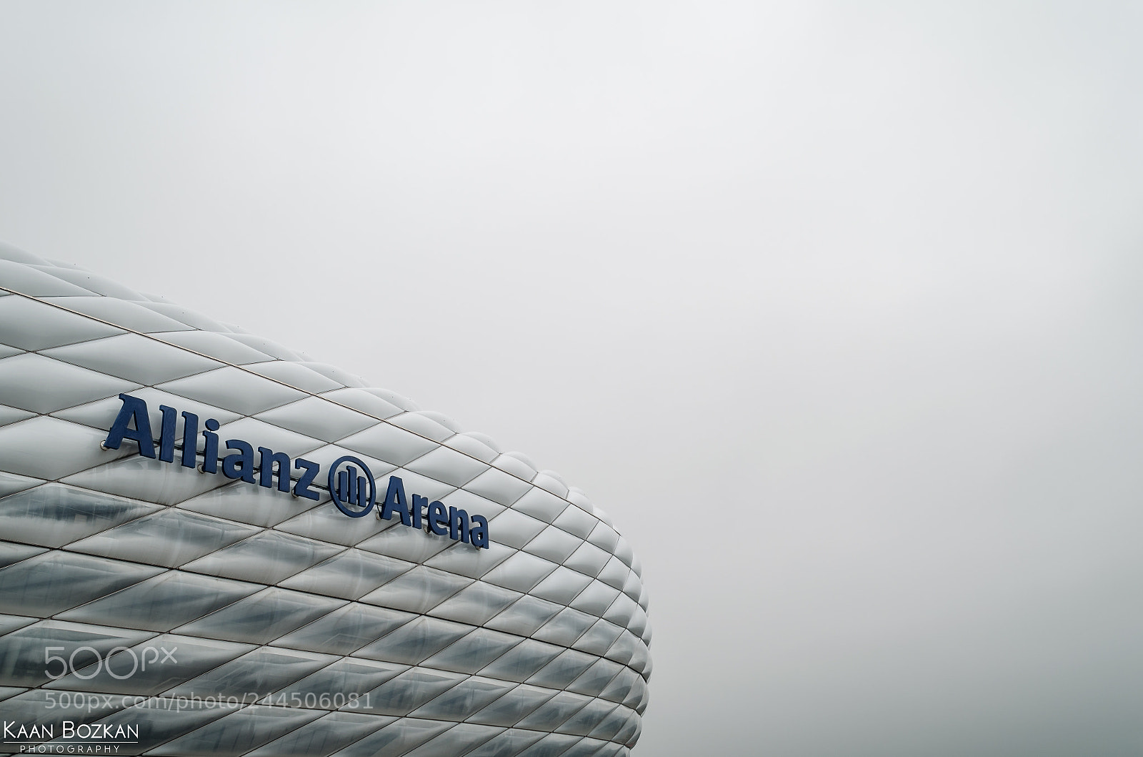 Nikon D5100 sample photo. Allianz arena photography