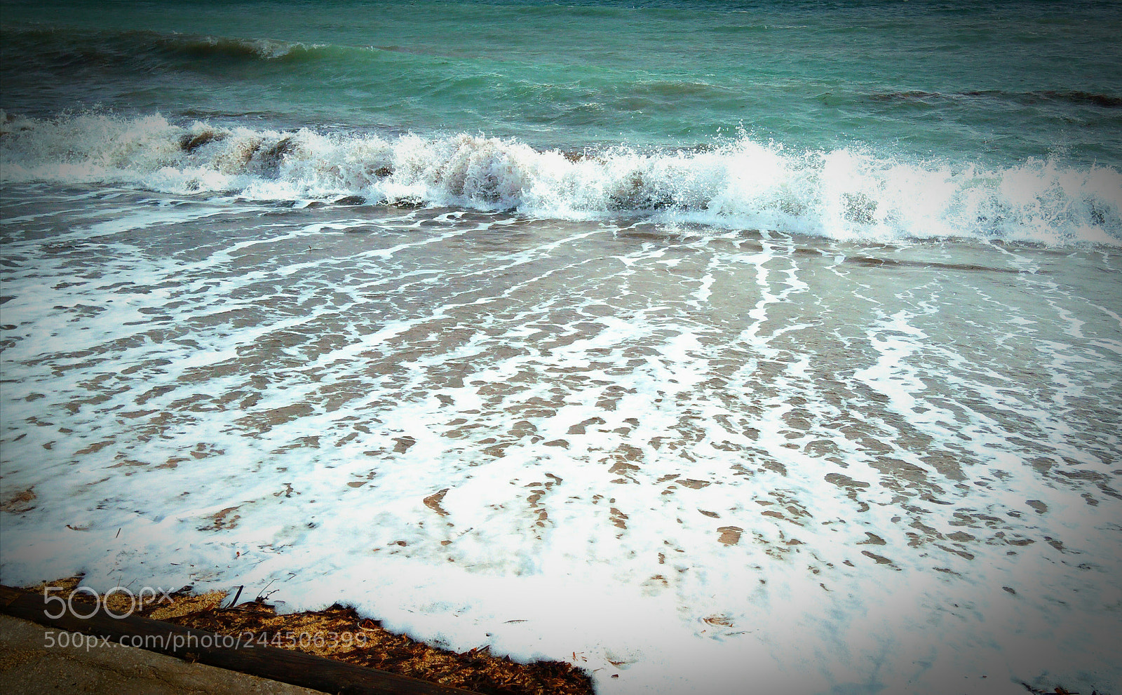 ASUS ZenFone 3 Max (ZC553KL) sample photo. Sea foam photography