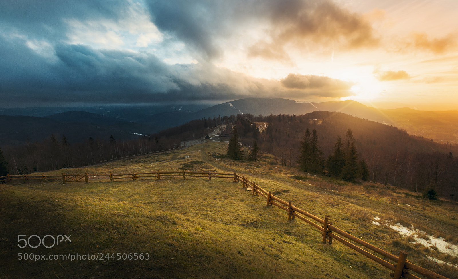 Nikon D7100 sample photo. Landscape from równica photography