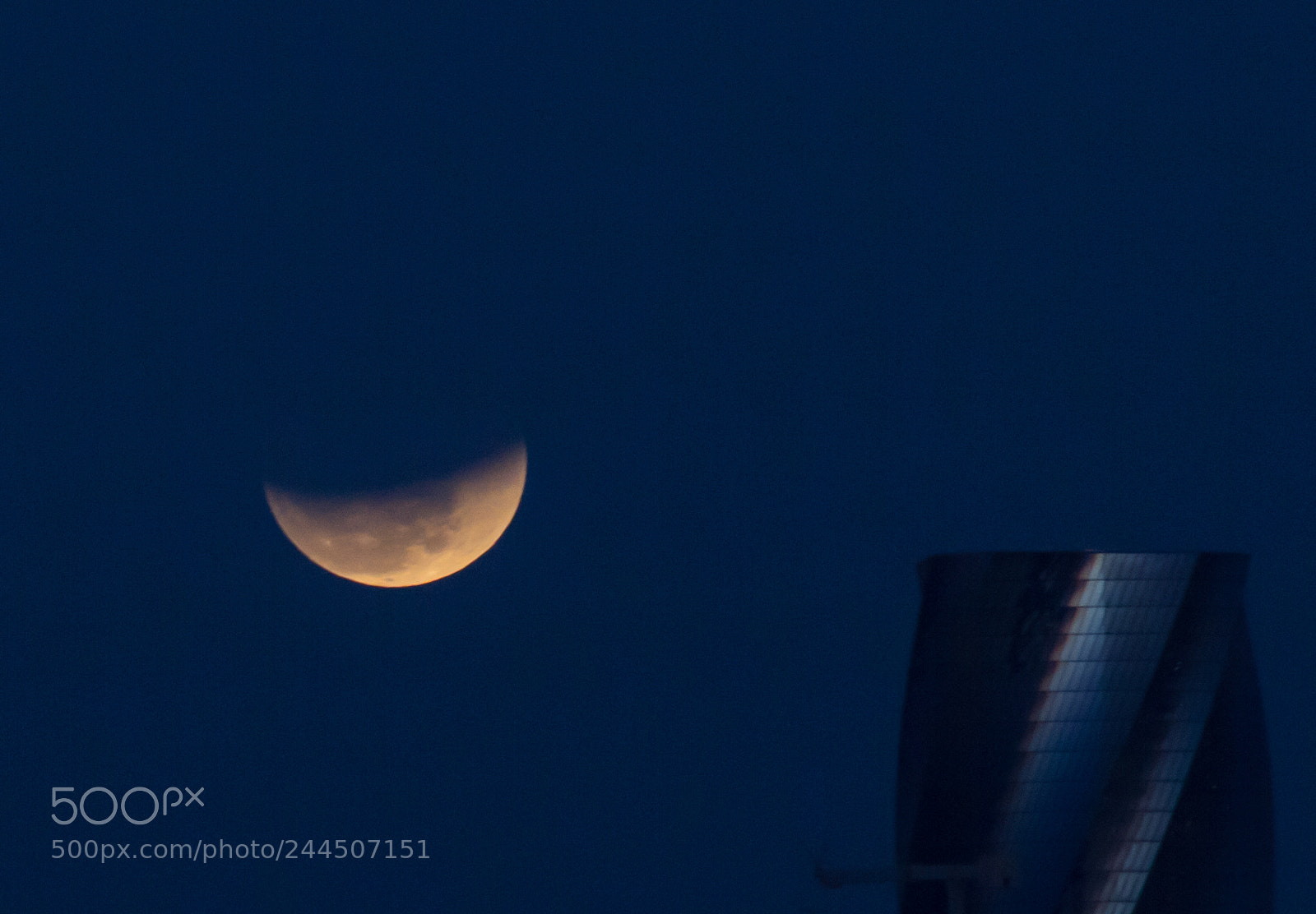 Canon EOS 60D sample photo. Super blue blood moon 2018 photography