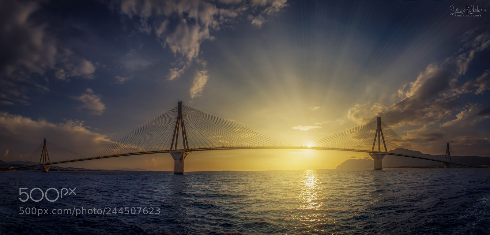 Nikon D7100 sample photo. Charilaos trikoupis bridge photography